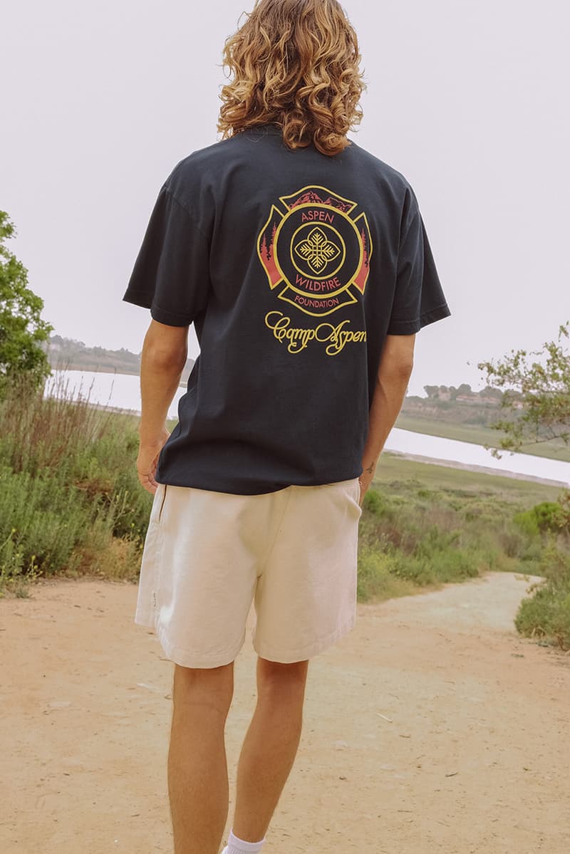 camp aspen aspen wildlife foundation collection t shirt hat long sleeve collaboration