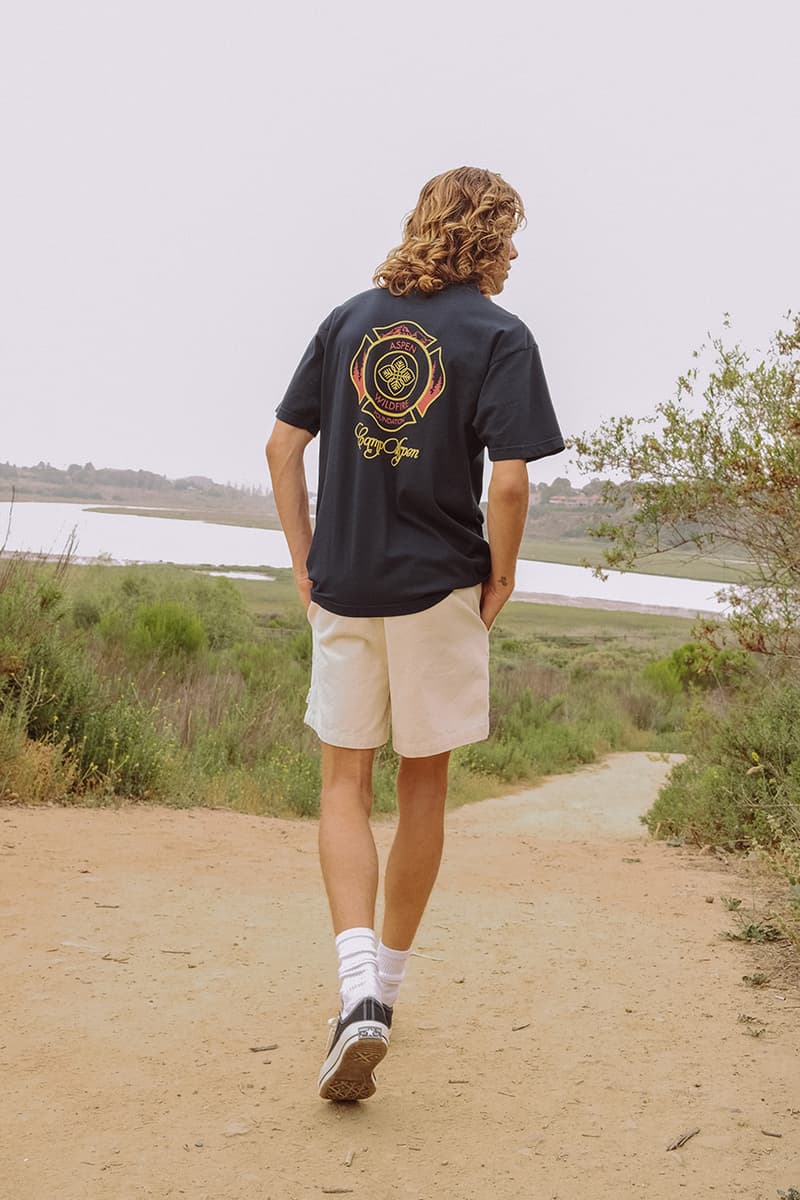 camp aspen aspen wildlife foundation collection t shirt hat long sleeve collaboration