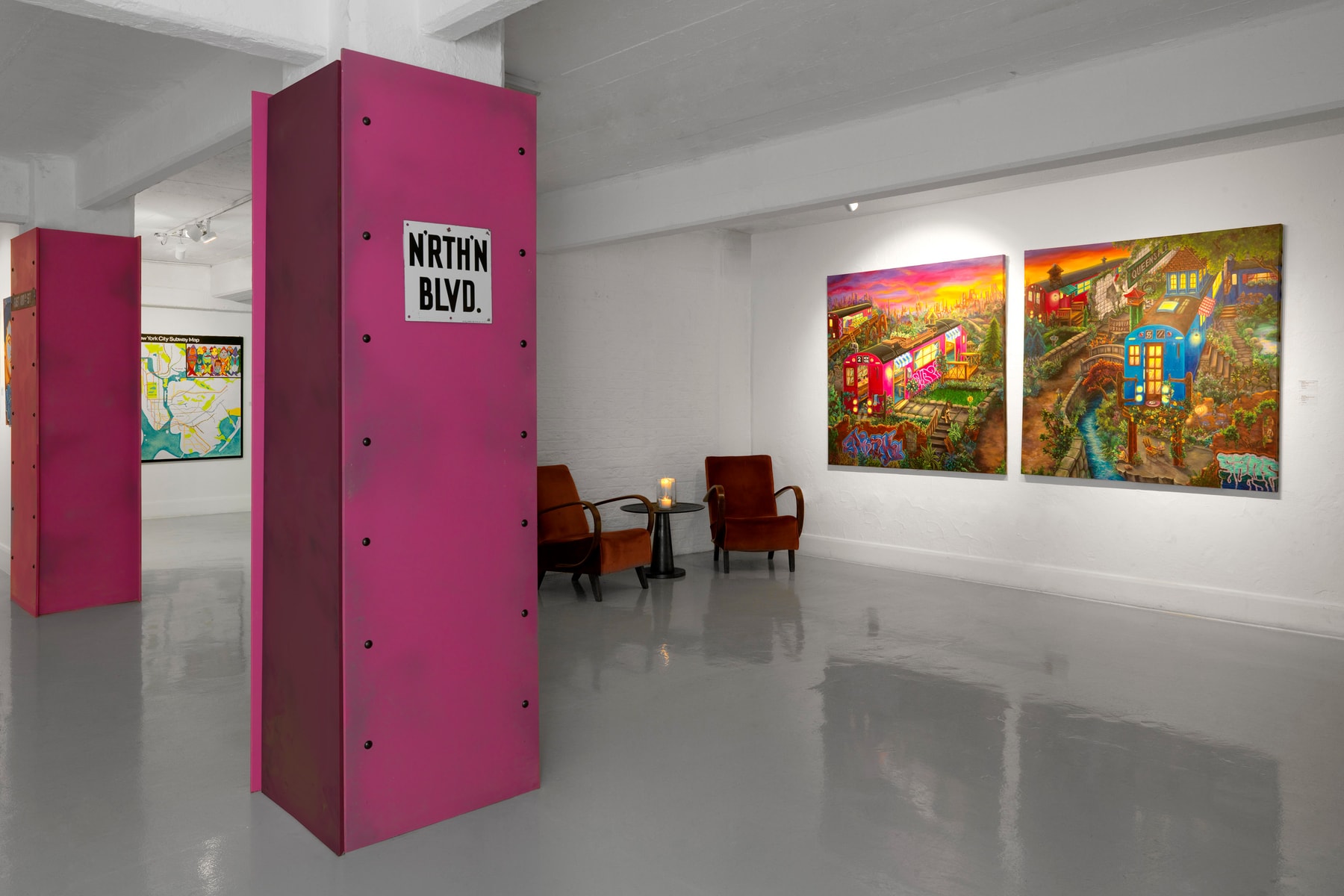 Lady Pink 'Miss Subway NYC' Exhibition D'Stassi Art Artworks