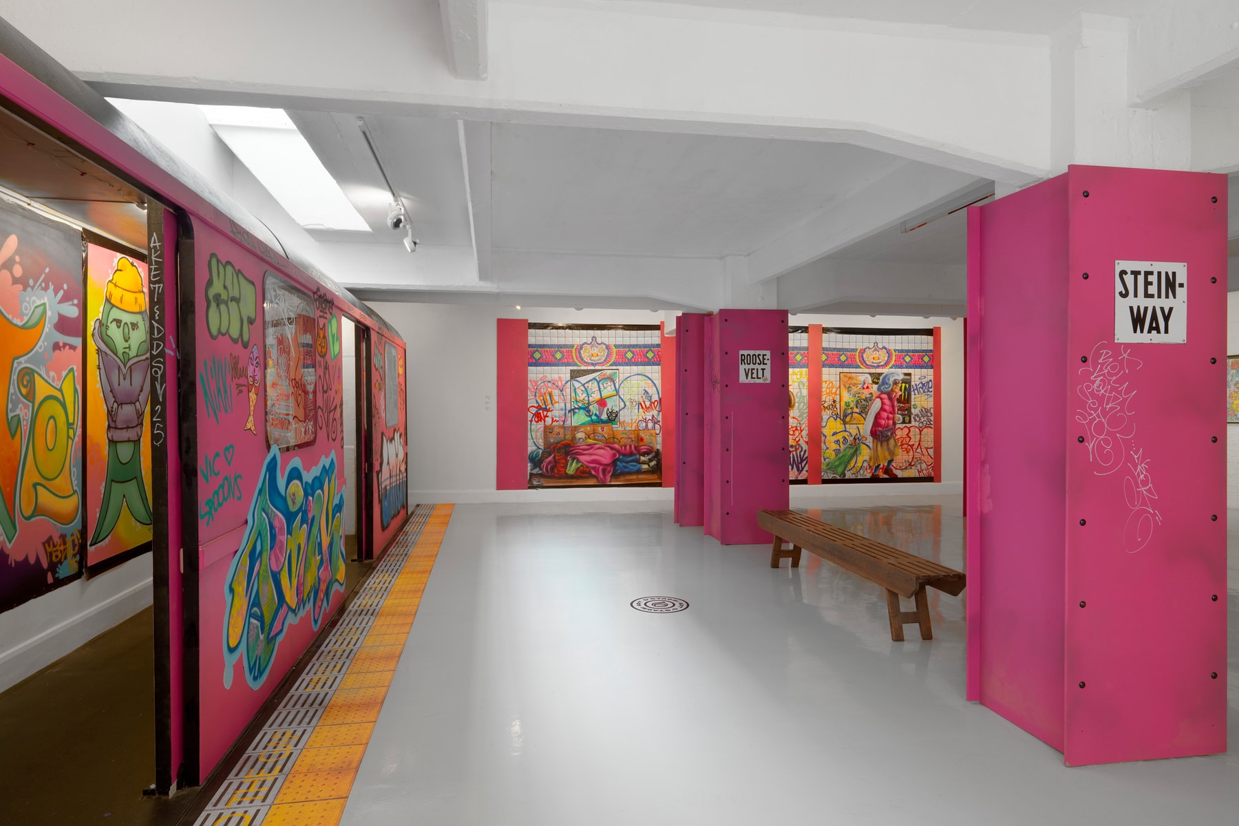 Lady Pink 'Miss Subway NYC' Exhibition D'Stassi Art Artworks