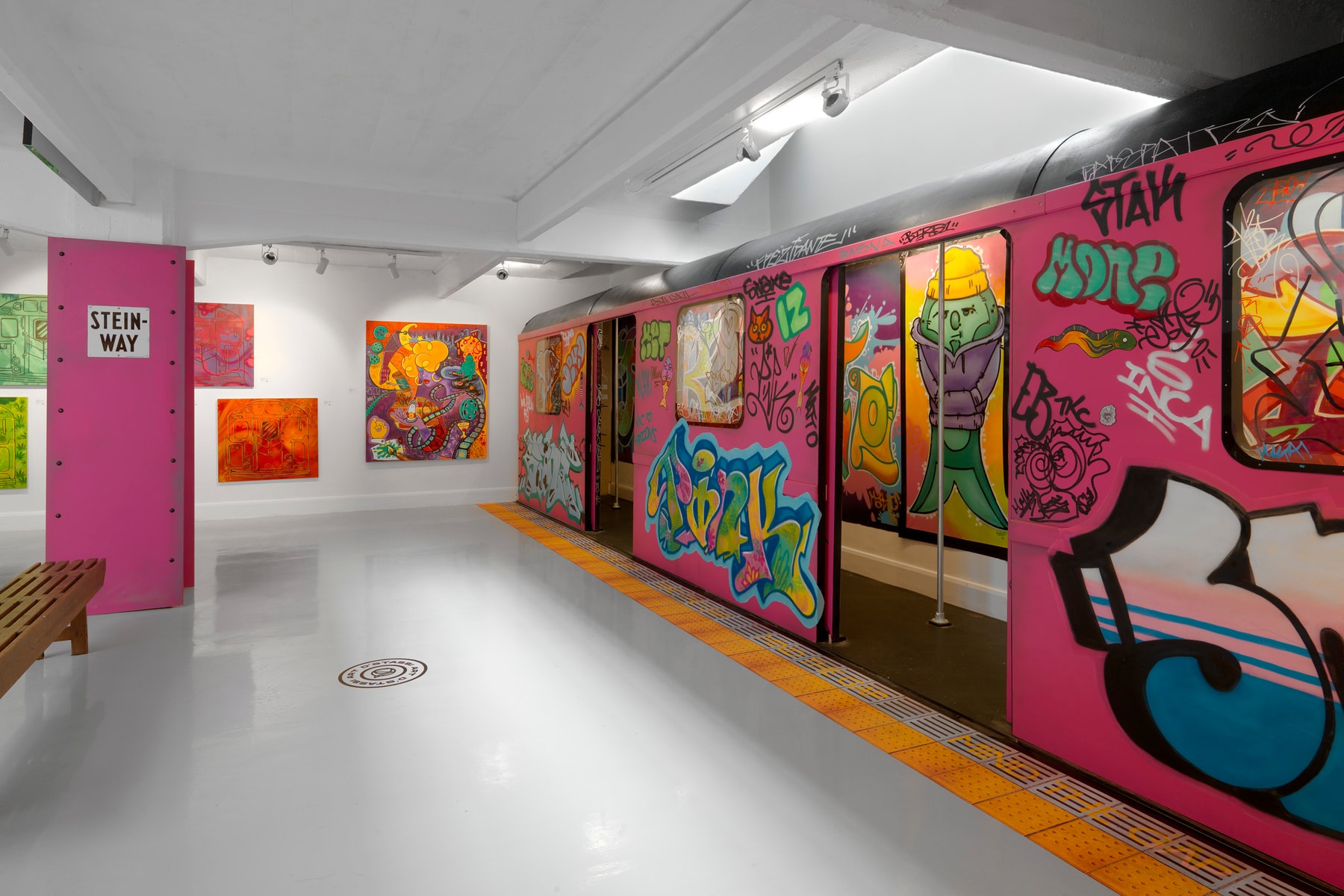 Lady Pink 'Miss Subway NYC' Exhibition D'Stassi Art Artworks
