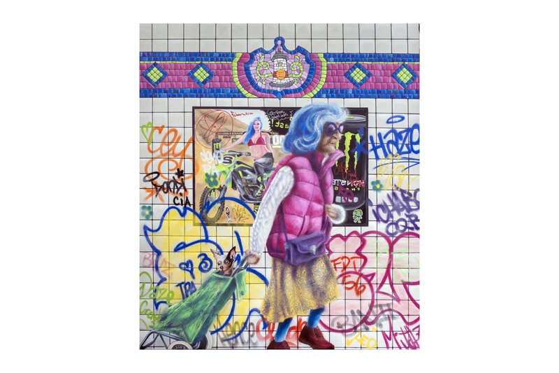 Lady Pink 'Miss Subway NYC' Exhibition D'Stassi Art Artworks