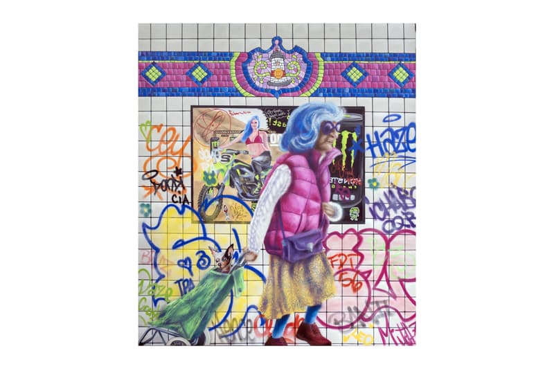 Lady Pink 'Miss Subway NYC' Exhibition D'Stassi Art Artworks