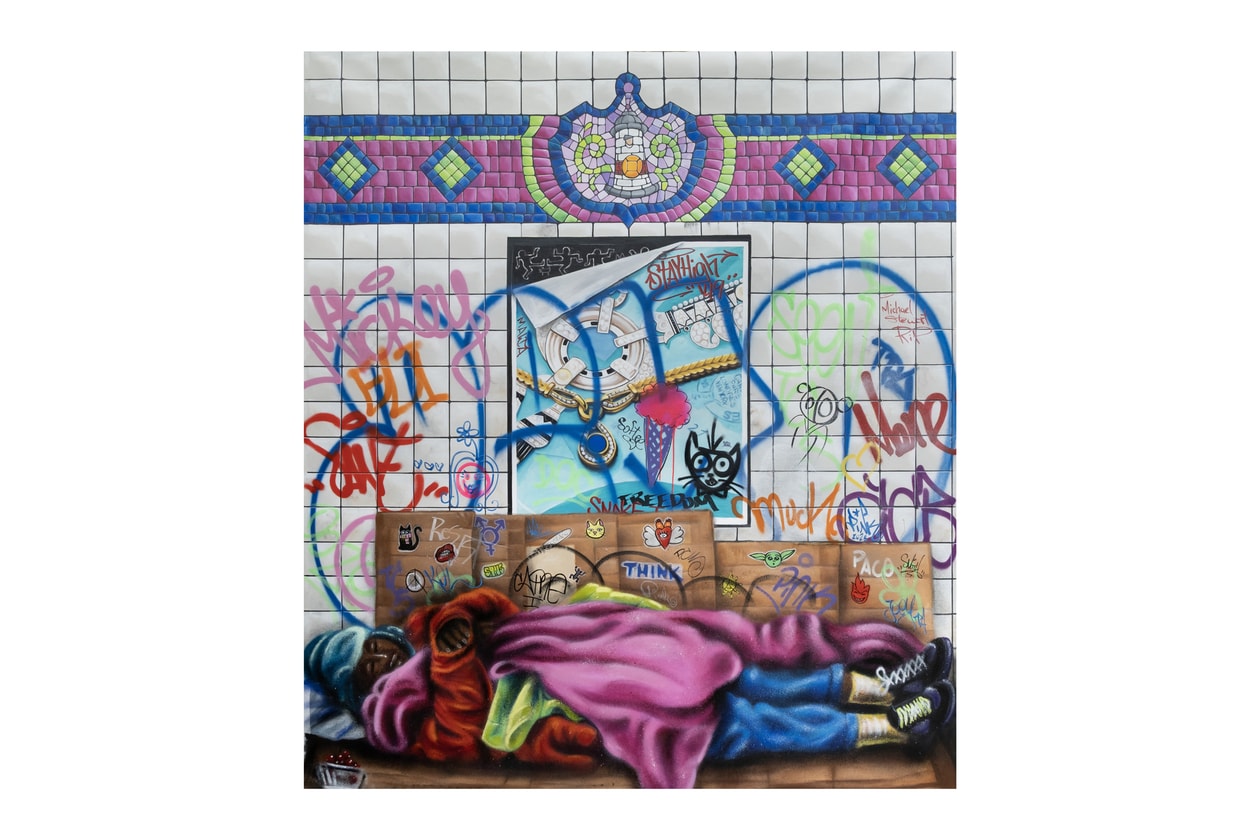 Lady Pink 'Miss Subway NYC' Exhibition D'Stassi Art Artworks