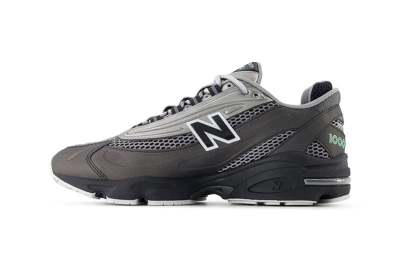 Official Look at the New Balance 1000 "Dark Silver Metallic/Lime Leaf" M1000T