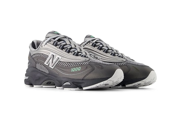 Official Look at the New Balance 1000 "Dark Silver Metallic/Lime Leaf" M1000T