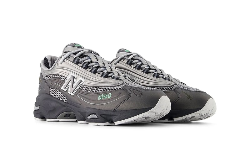 Official Look at the New Balance 1000 "Dark Silver Metallic/Lime Leaf" M1000T