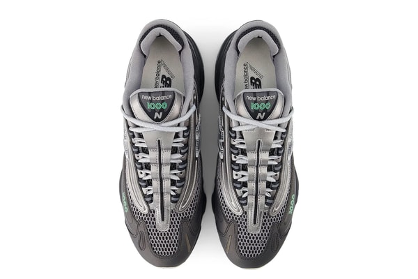 Official Look at the New Balance 1000 "Dark Silver Metallic/Lime Leaf" M1000T
