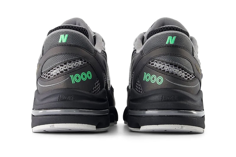 Official Look at the New Balance 1000 "Dark Silver Metallic/Lime Leaf" M1000T