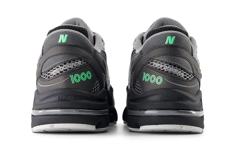 Official Look at the New Balance 1000 "Dark Silver Metallic/Lime Leaf" M1000T