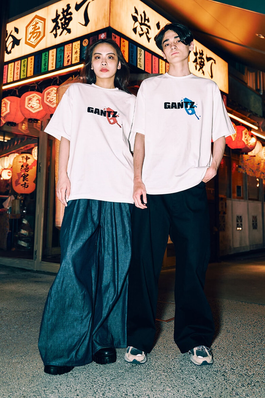 417 EDIFICE x 'GANTZ' Capsule Collaboration Collection Release lookbook Info