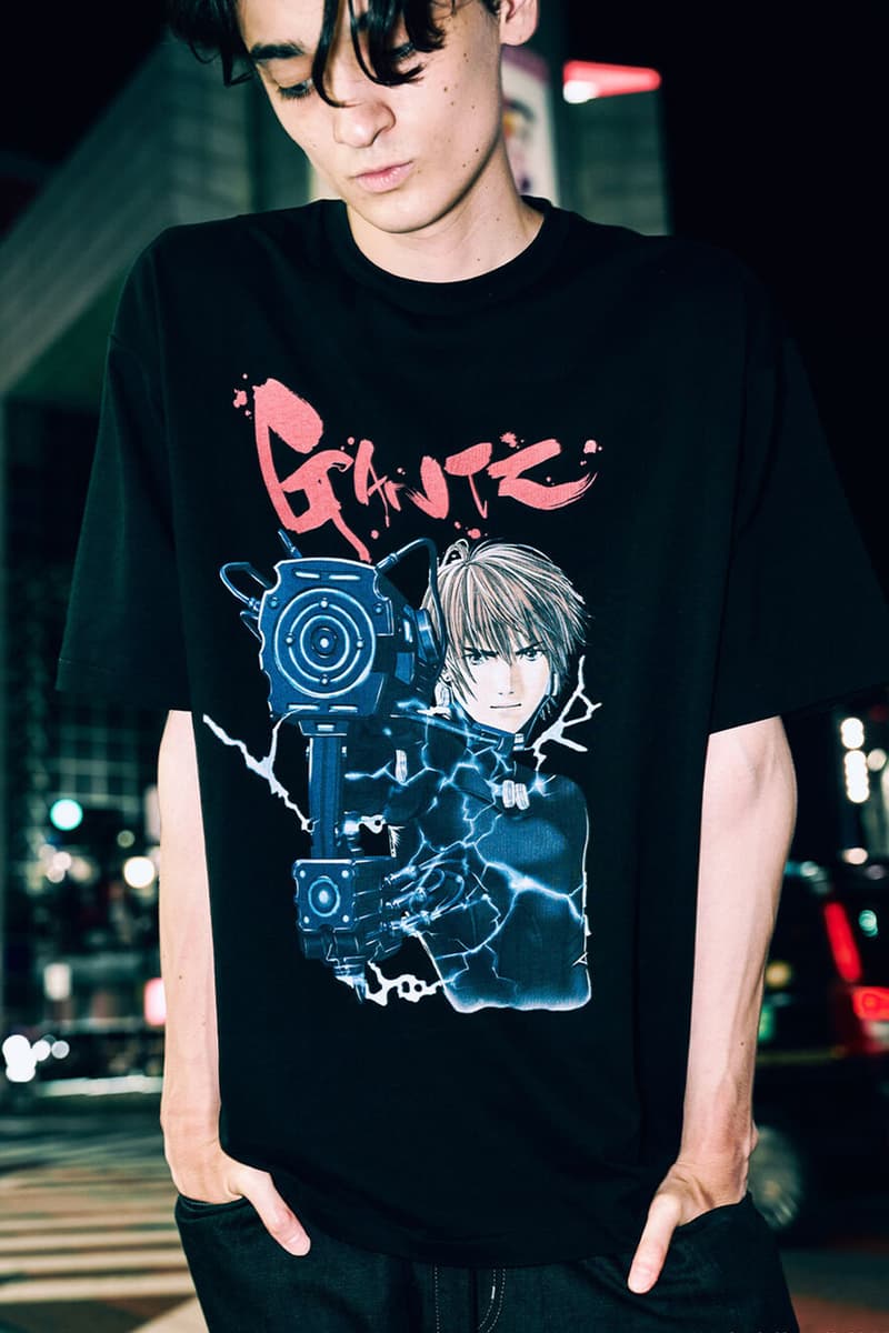 417 EDIFICE x 'GANTZ' Capsule Collaboration Collection Release lookbook Info