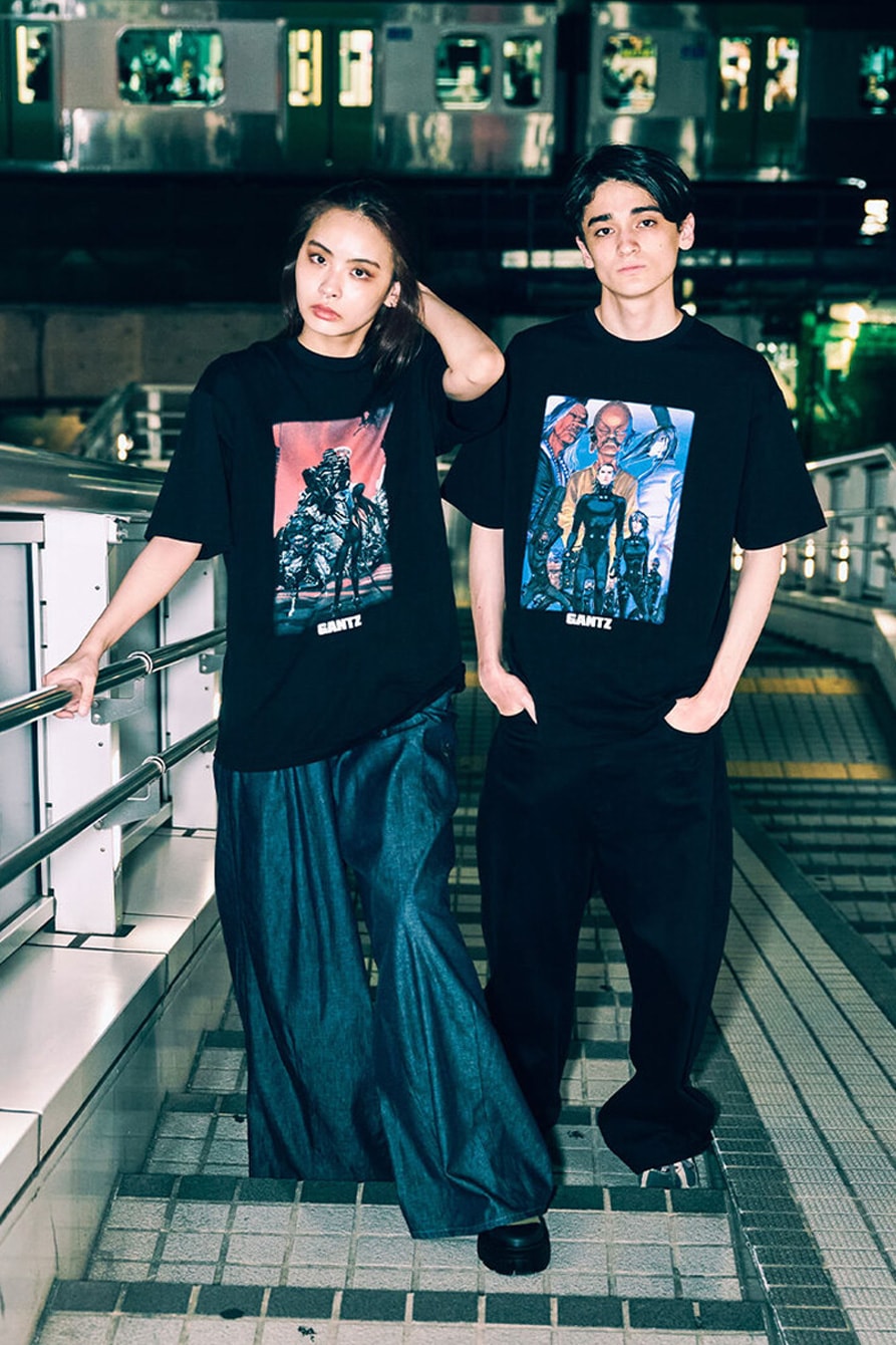 417 EDIFICE x 'GANTZ' Capsule Collaboration Collection Release lookbook Info