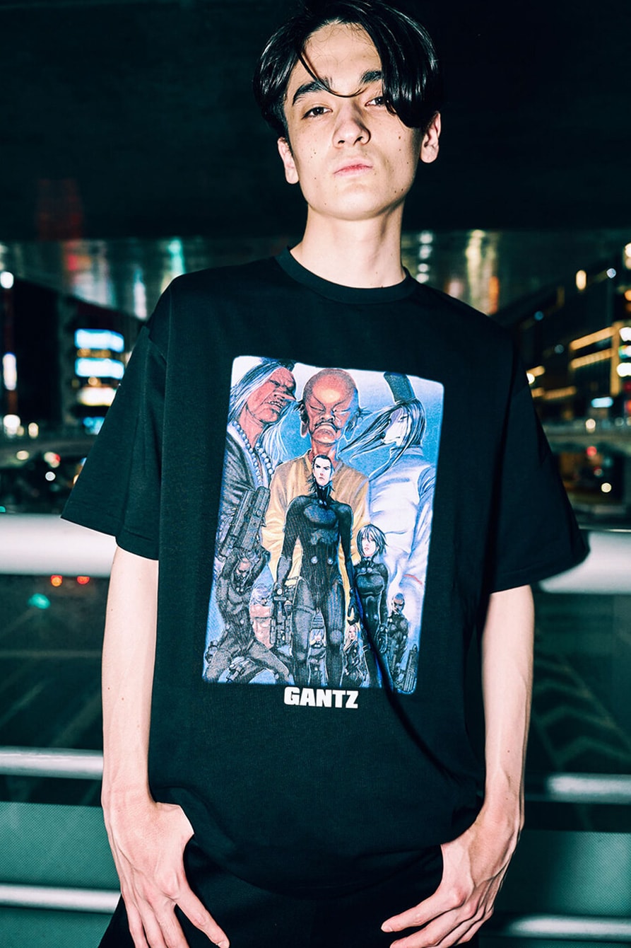 417 EDIFICE x 'GANTZ' Capsule Collaboration Collection Release lookbook Info