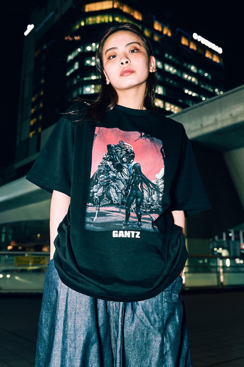 417 EDIFICE x 'GANTZ' Capsule Collaboration Collection Release lookbook Info
