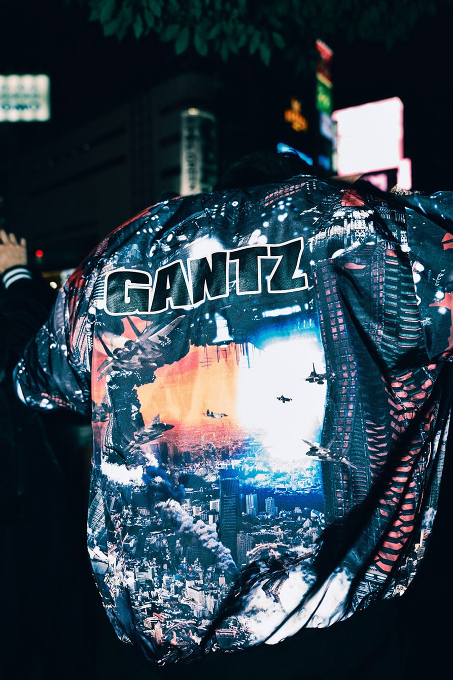417 EDIFICE x 'GANTZ' Capsule Collaboration Collection Release lookbook Info