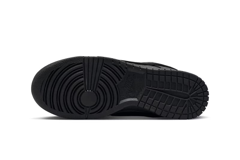 Nike Dunk Low Receives "Black Croc Skin" Makeover Black/Metallic Gold-Off-Noir HV4388-001