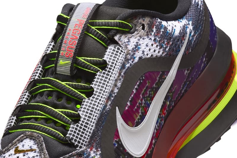 Nike Pegasus Premium “Multi Pixel”  Multi-Color/Volt-Metallic Gold-Metallic Silver IM6778-902 Release Info Swoosh Air Zoom 