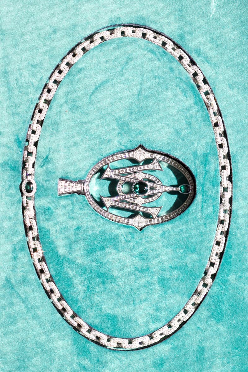 PARTYNEXTDOOR Gifts Drake a Bespoke Maison Raksha Chain ovo 0m0 oliver el khatib toronto canadian rappers