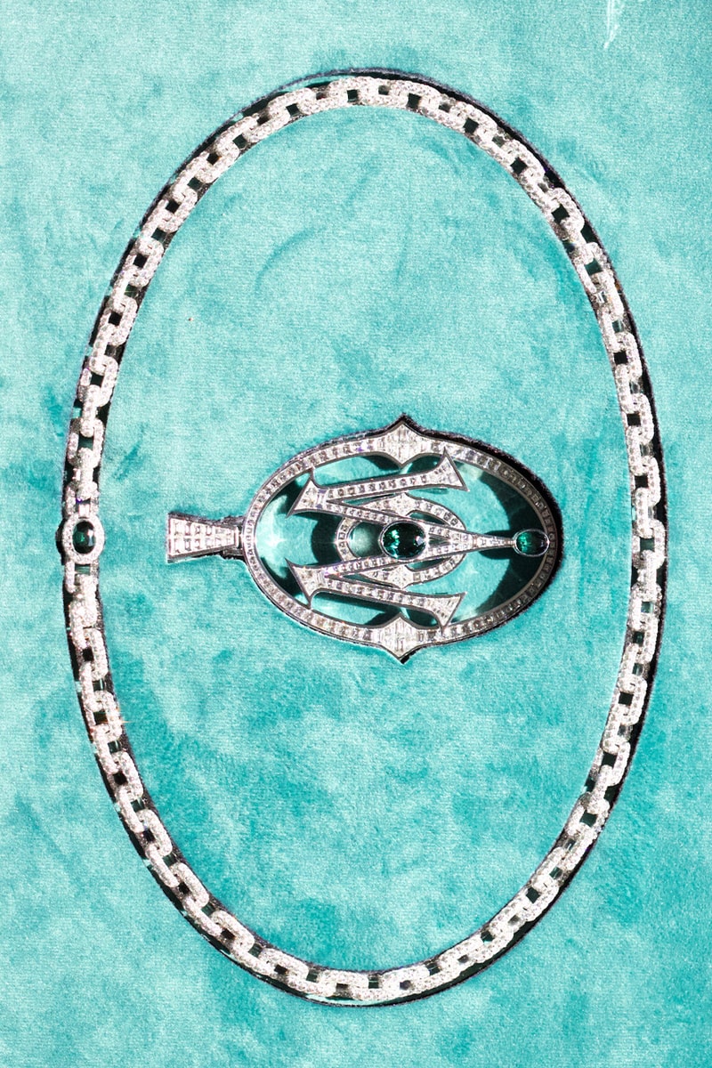 PARTYNEXTDOOR Gifts Drake a Bespoke Maison Raksha Chain ovo 0m0 oliver el khatib toronto canadian rappers