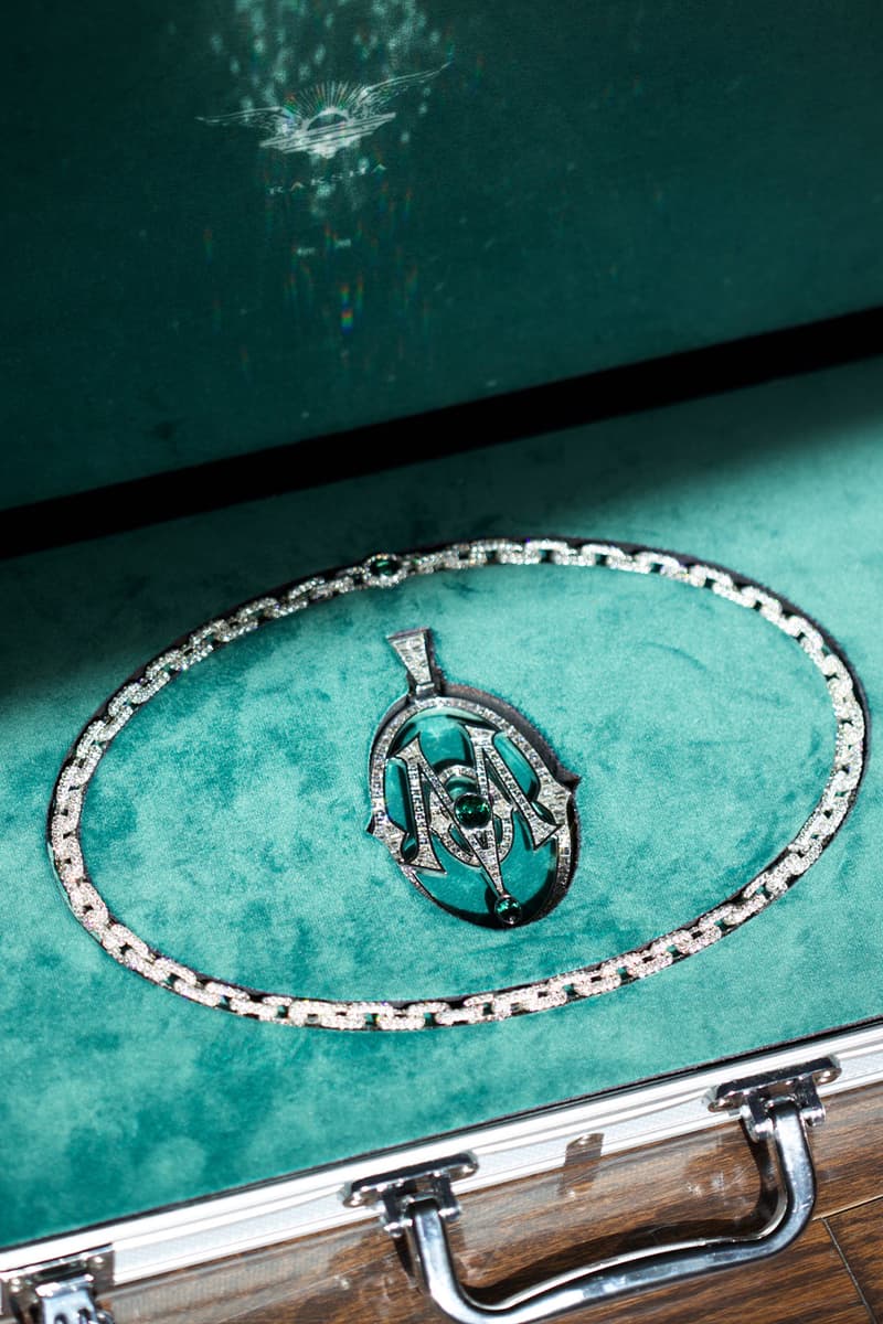PARTYNEXTDOOR Gifts Drake a Bespoke Maison Raksha Chain ovo 0m0 oliver el khatib toronto canadian rappers