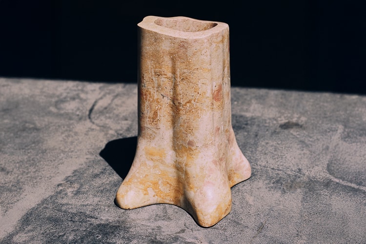 The TRUNK VASE by TABLEAU & Bloc Studios is a Sculptural Dialogue of Permanence and Impermanence