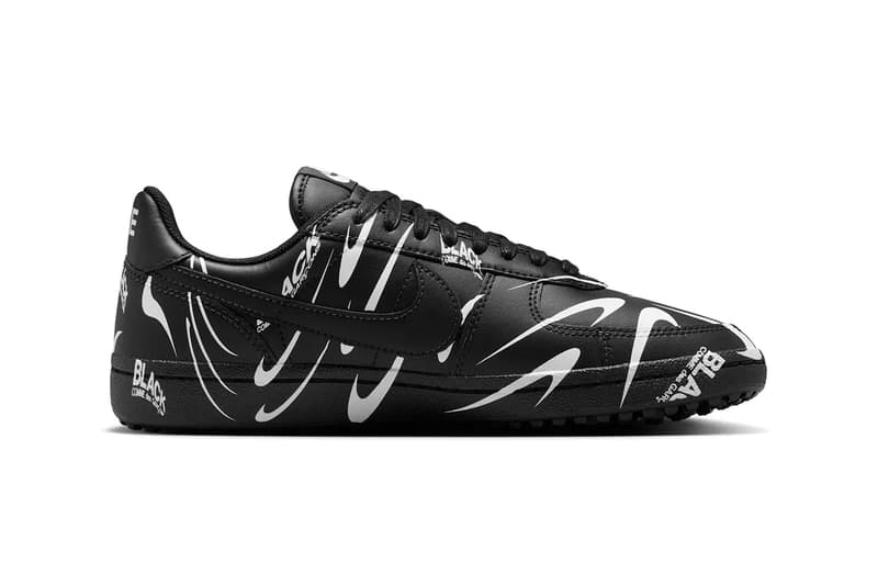 BLACK COMME des GARÇONS x Nike Field General 82 Release Info Swoosh