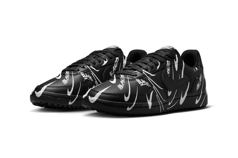 BLACK COMME des GARÇONS x Nike Field General 82 Release Info Swoosh