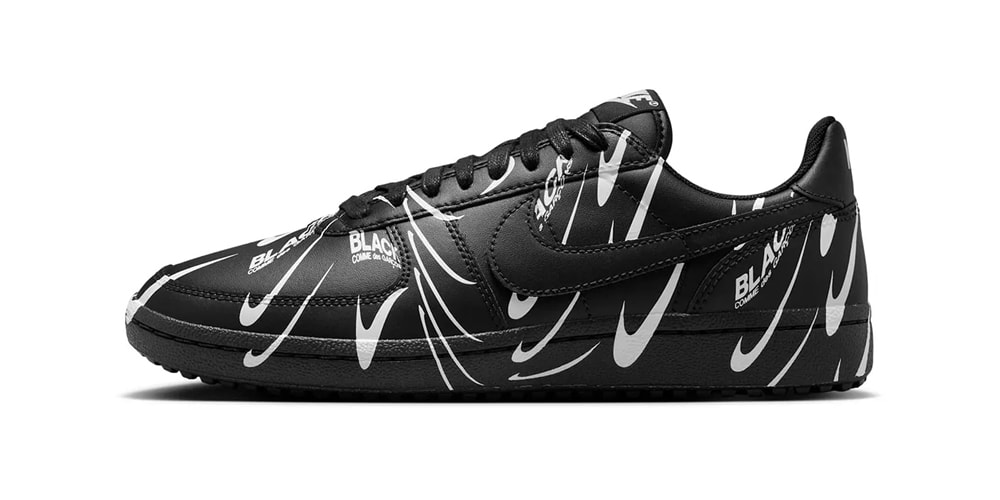 Official Look at BLACK COMME des GARÇONS and Nike's New Monochrome Field General 82