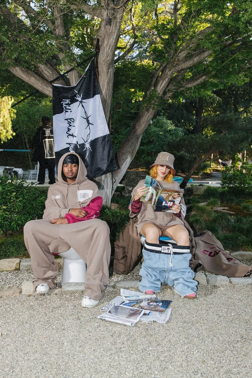 Lancey Foux Fronts New Milli Point Two Collection lookbook release info Rema, d4vd, Lil Nas X, Teezo Touchdown, and Lil Yachty los angeles croatia streetwear