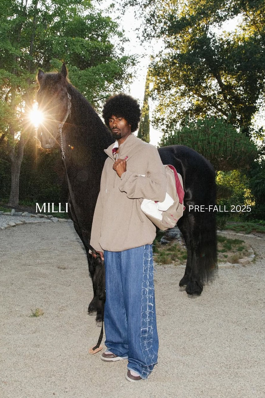 Lancey Foux Fronts New Milli Point Two Collection lookbook release info Rema, d4vd, Lil Nas X, Teezo Touchdown, and Lil Yachty los angeles croatia streetwear