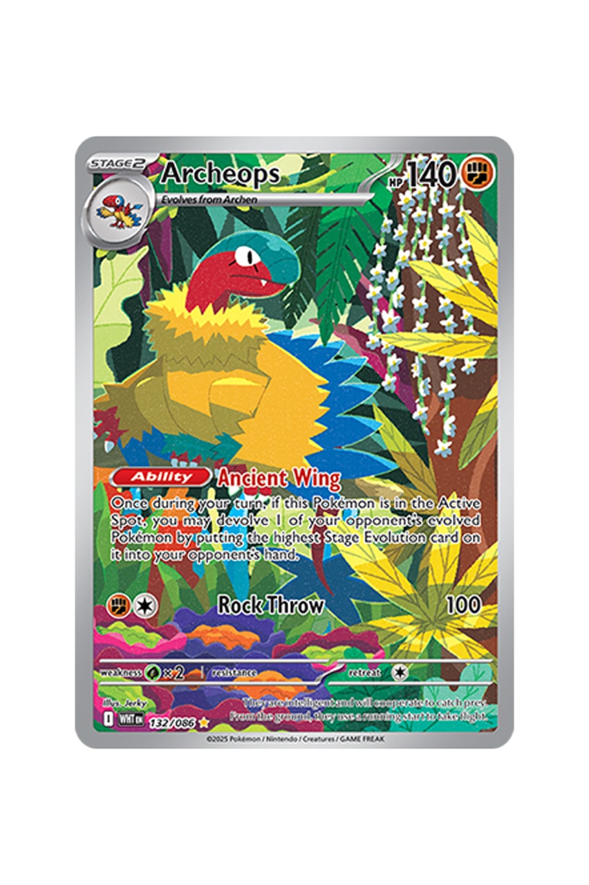 Pokémon TCG: Black Bolt White Flare Rare Card List release date store info pictures