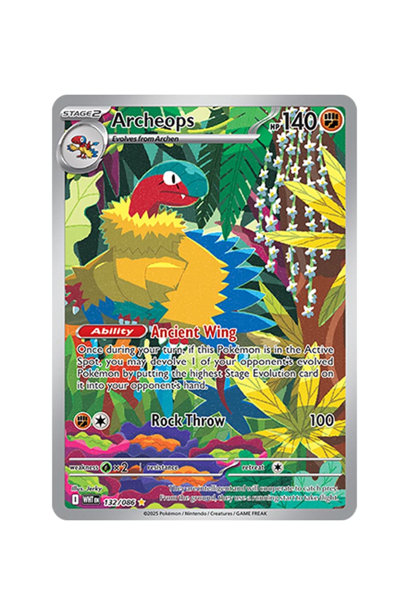 Pokémon TCG: Black Bolt White Flare Rare Card List release date store info pictures