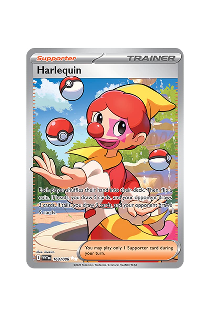 Pokémon TCG: Black Bolt White Flare Rare Card List release date store info pictures
