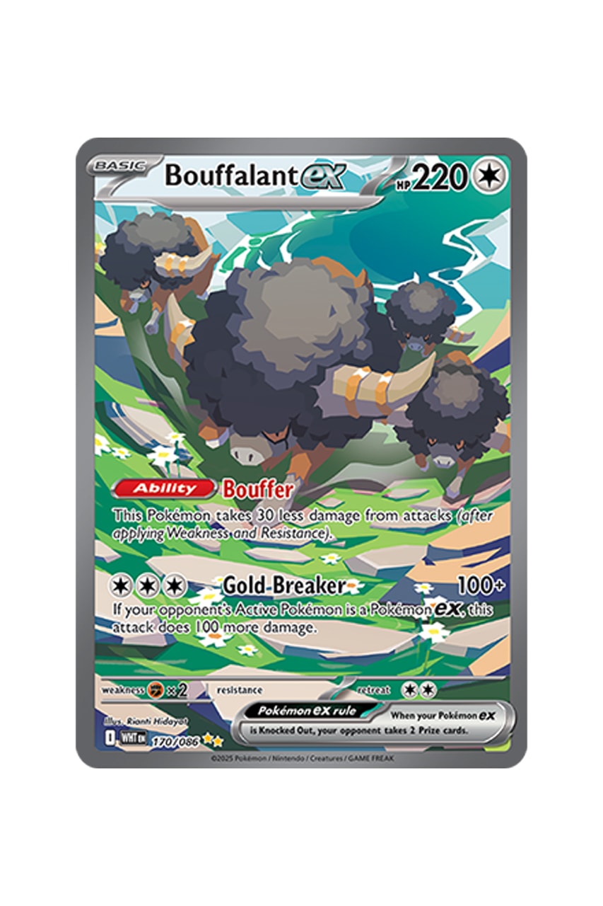 Pokémon TCG: Black Bolt White Flare Rare Card List release date store info pictures