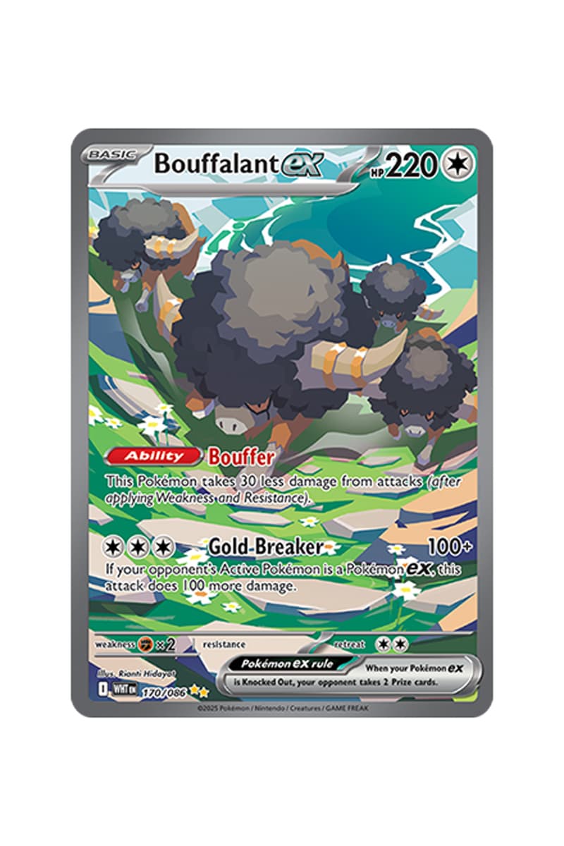 Pokémon TCG: Black Bolt White Flare Rare Card List release date store info pictures