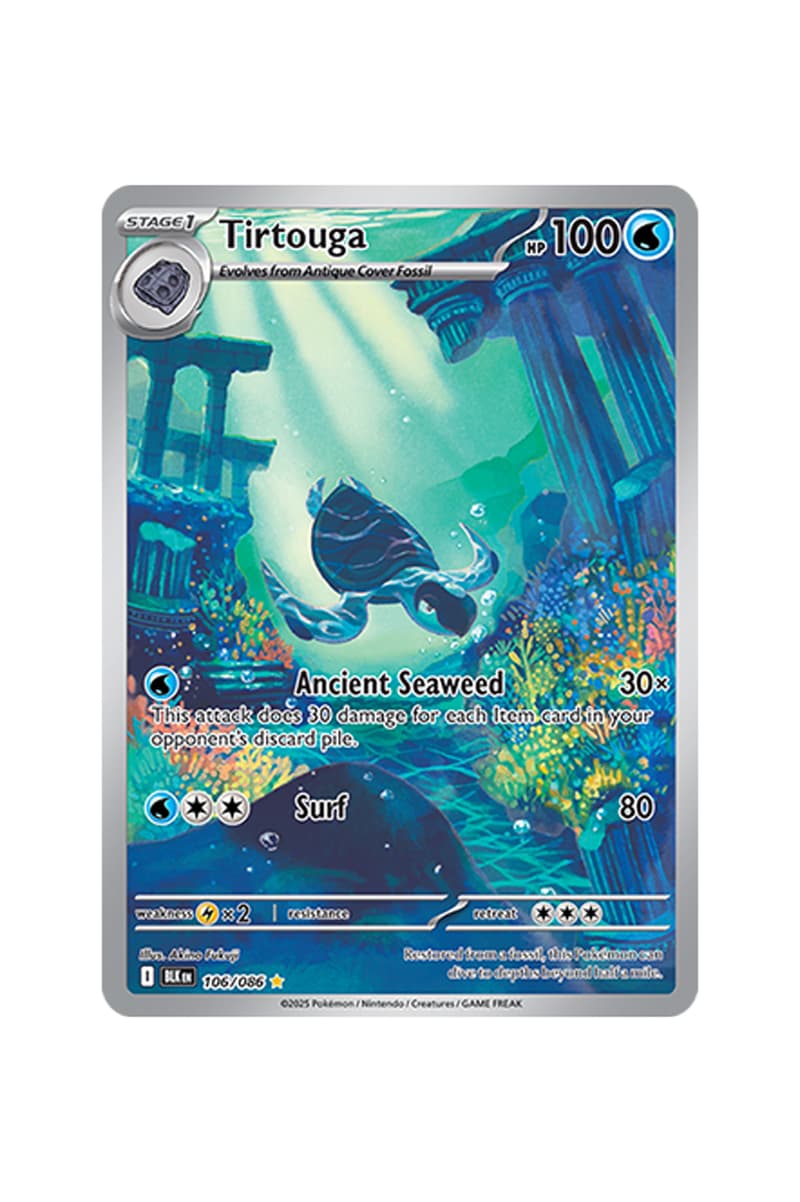 Pokémon TCG: Black Bolt White Flare Rare Card List release date store info pictures