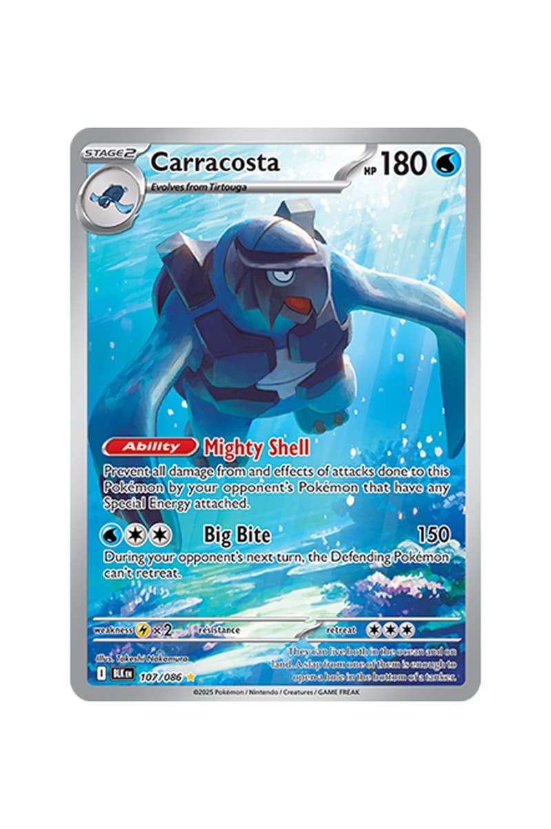 Pokémon TCG: Black Bolt White Flare Rare Card List release date store info pictures