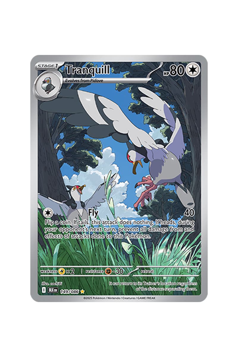 Pokémon TCG: Black Bolt White Flare Rare Card List release date store info pictures