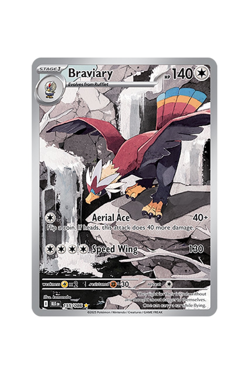 Pokémon TCG: Black Bolt White Flare Rare Card List release date store info pictures