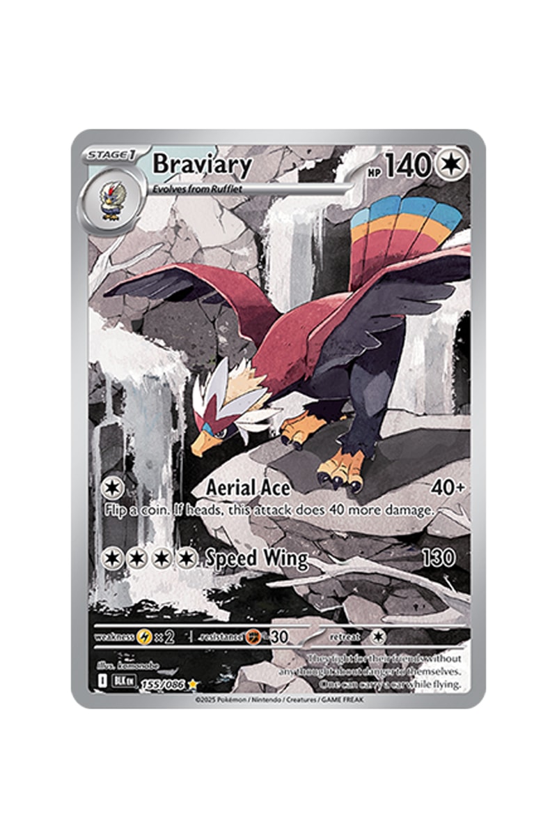 Pokémon TCG: Black Bolt White Flare Rare Card List release date store info pictures