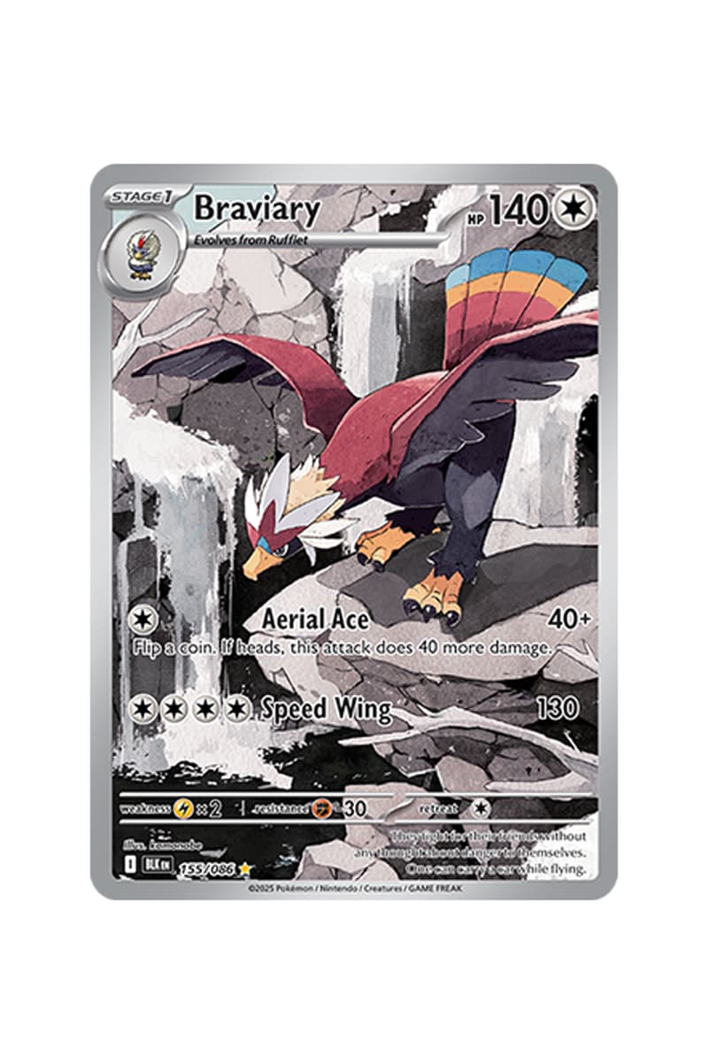 Pokémon TCG: Black Bolt White Flare Rare Card List release date store info pictures