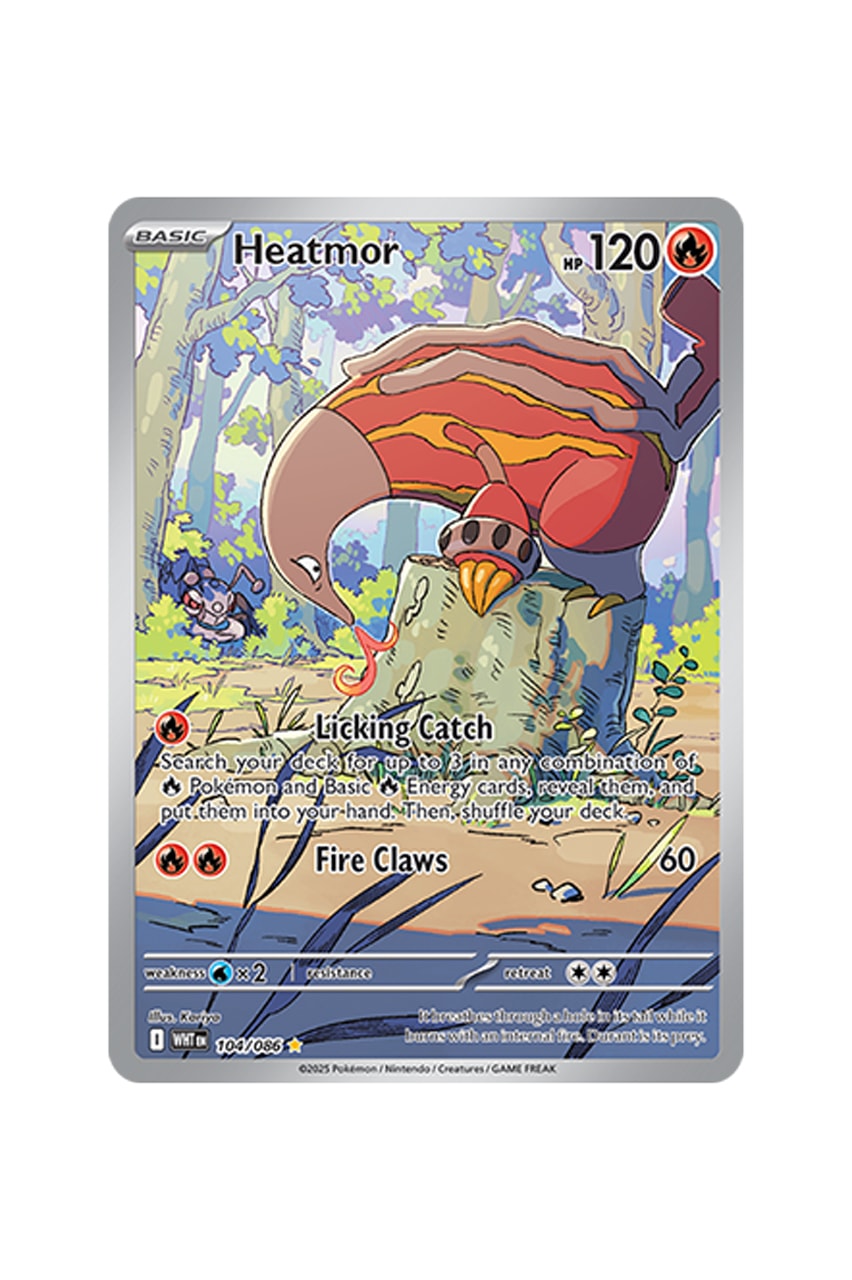 Pokémon TCG: Black Bolt White Flare Rare Card List release date store info pictures