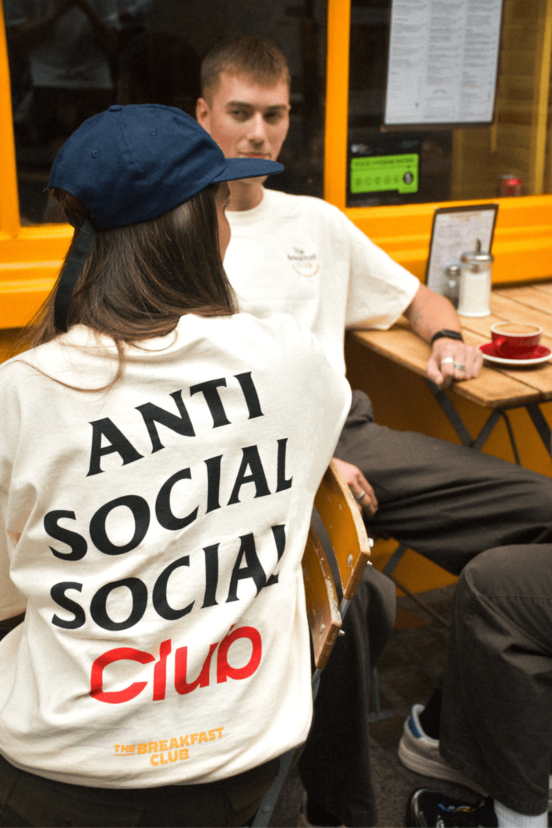 Streetwear Brand Anti Social Club Celebrates Iconic London Cafe The Breakfast Club 20th Anniversary With Exclusive Collaboration