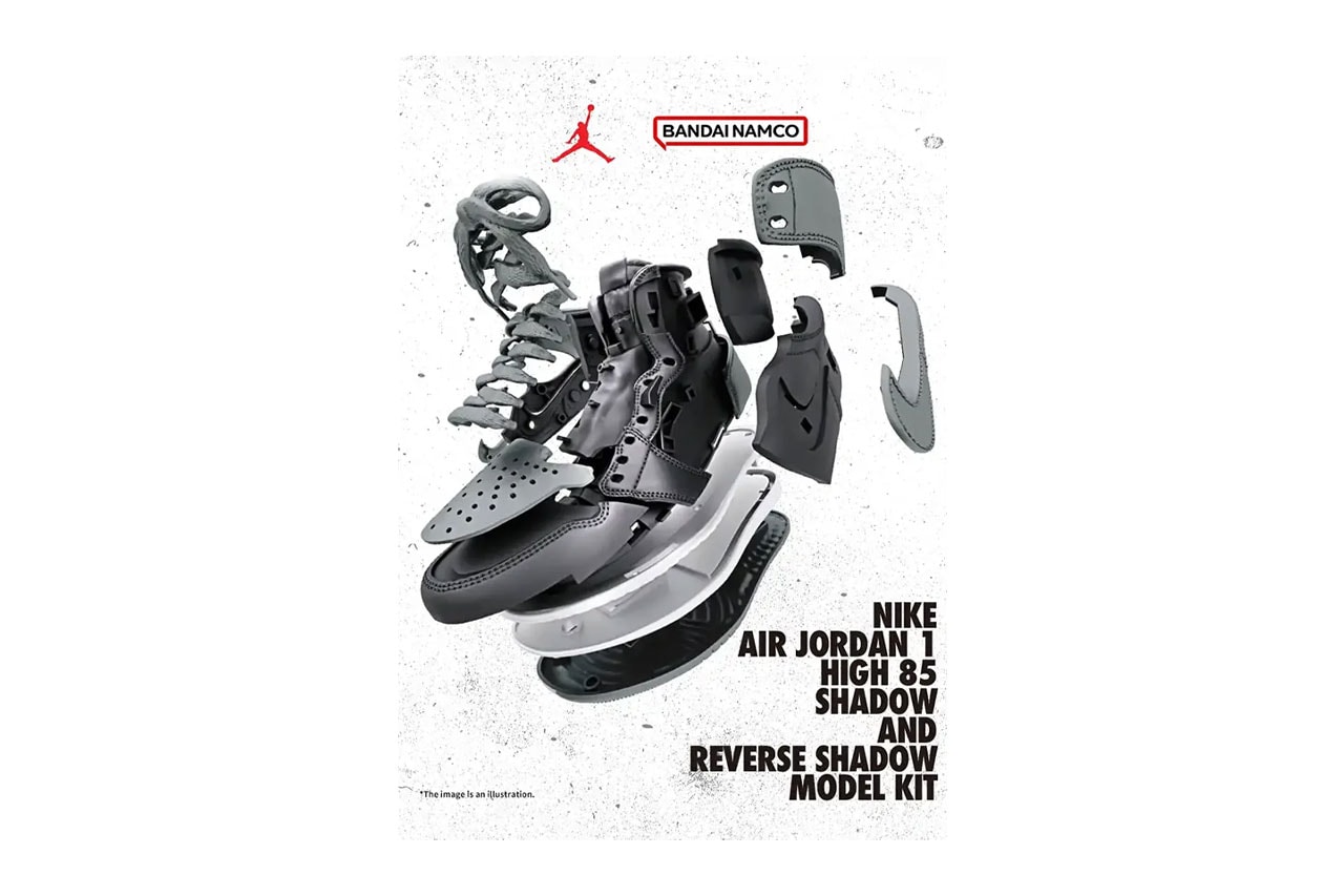 Bandai Namco x Jordan Brand Air Jordan 1 Model Release Info