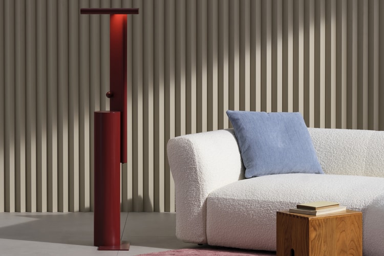 Ferréol Babin Stacks Geometric Shapes for "Polyshape" Lamp
