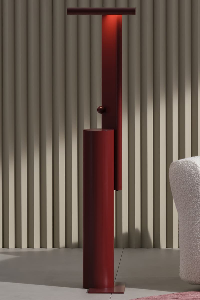 Ferréol Babin Stacks Geometric Shapes for "Polyshape" Lamp Cassina