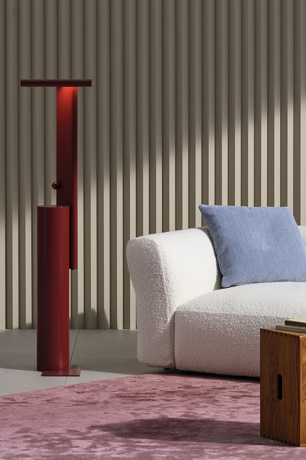 Ferréol Babin Stacks Geometric Shapes for "Polyshape" Lamp Cassina