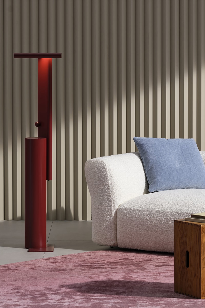 Ferréol Babin Stacks Geometric Shapes for "Polyshape" Lamp Cassina