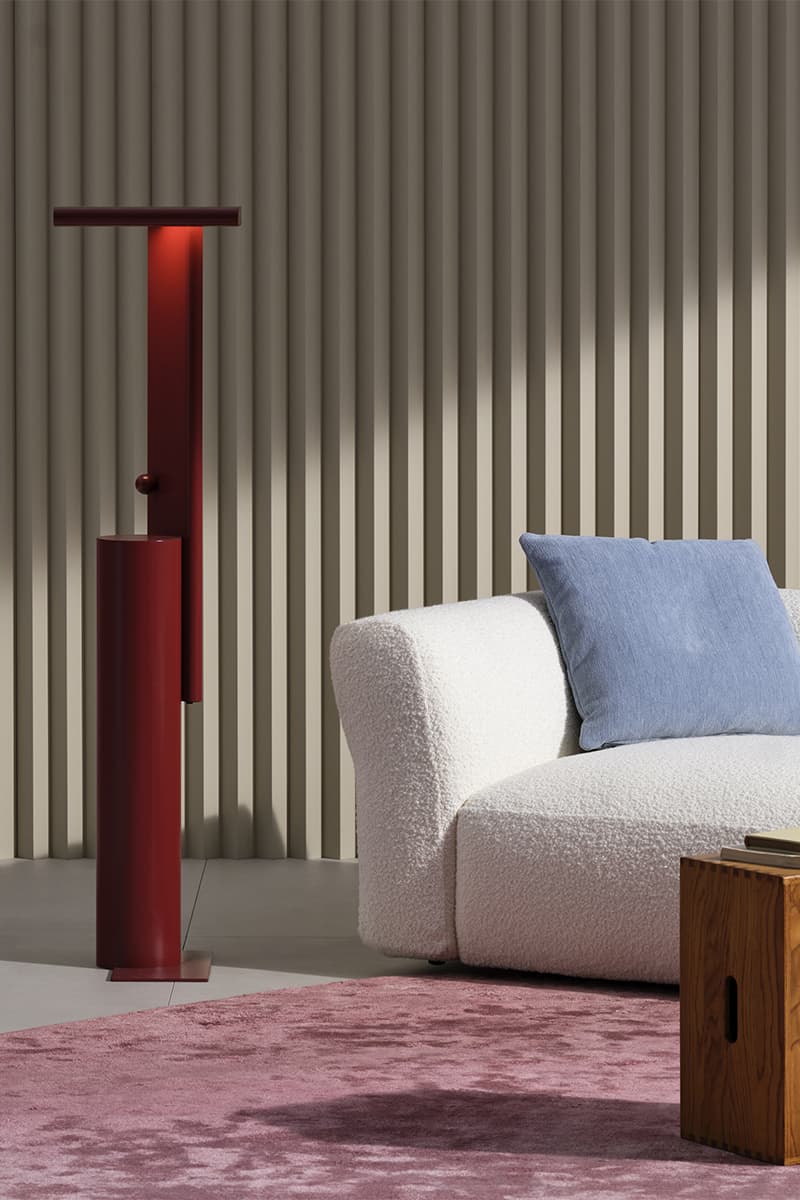 Ferréol Babin Stacks Geometric Shapes for "Polyshape" Lamp Cassina